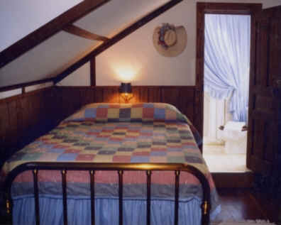 Jack Dempsey guest room Baldpate main lodge