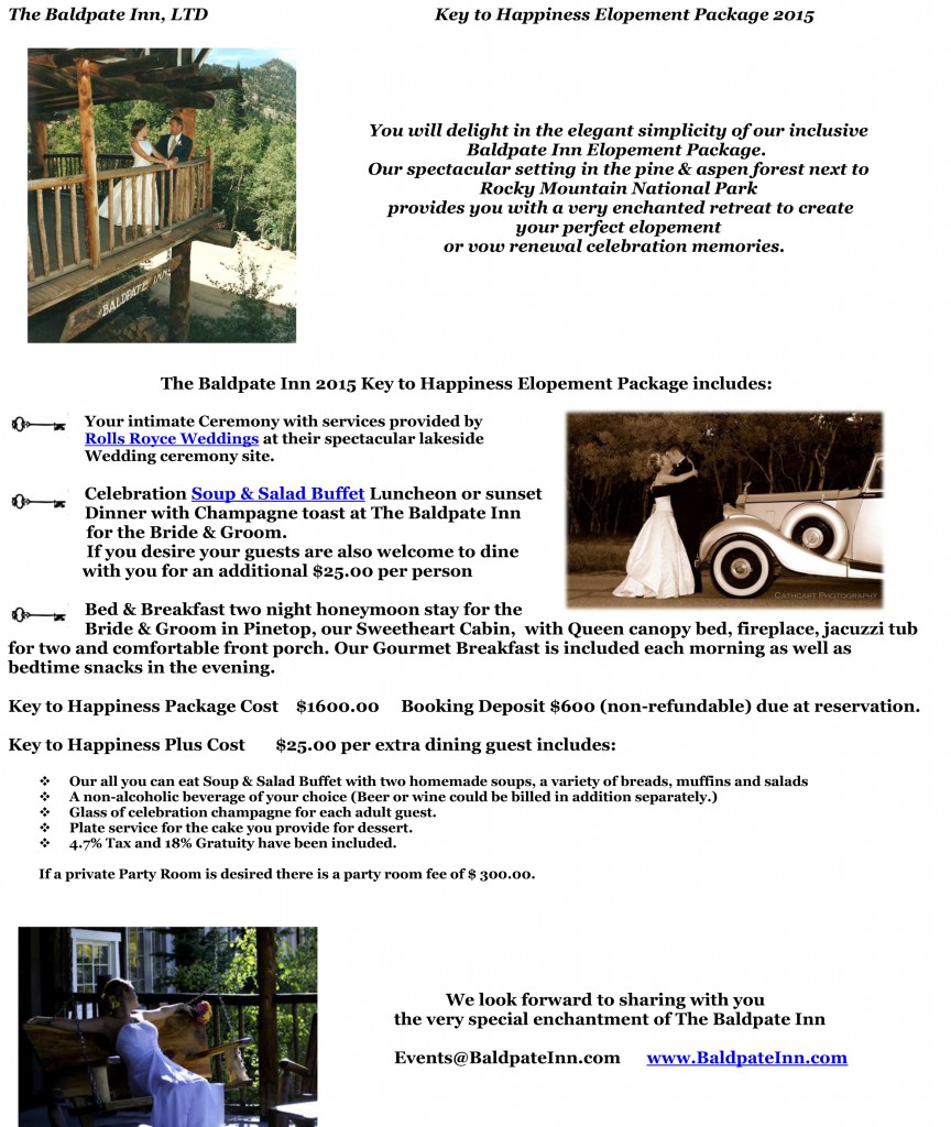 Key to Happiness Elopement 2015